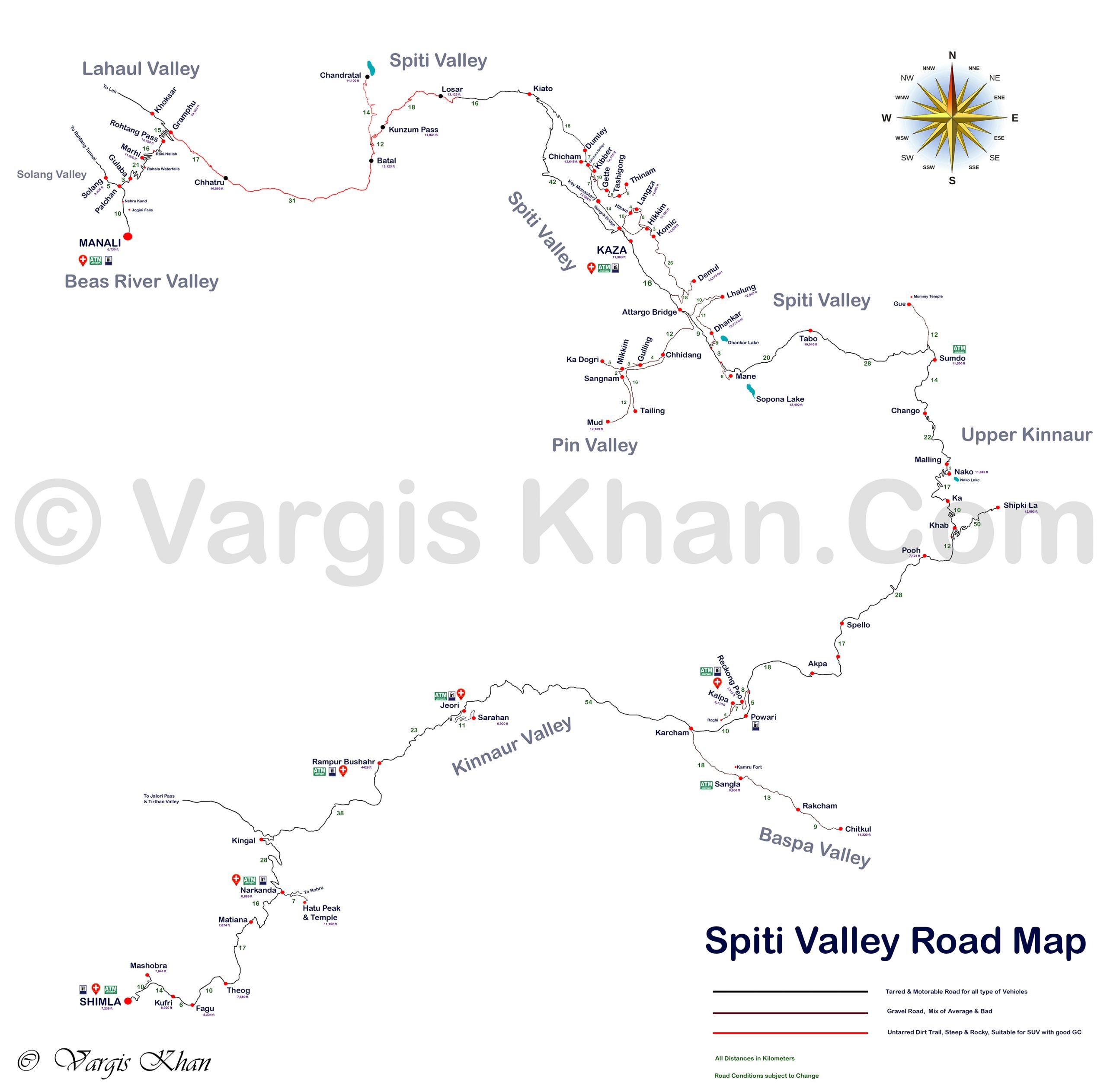spiti valley road map vargis khan scaled 1