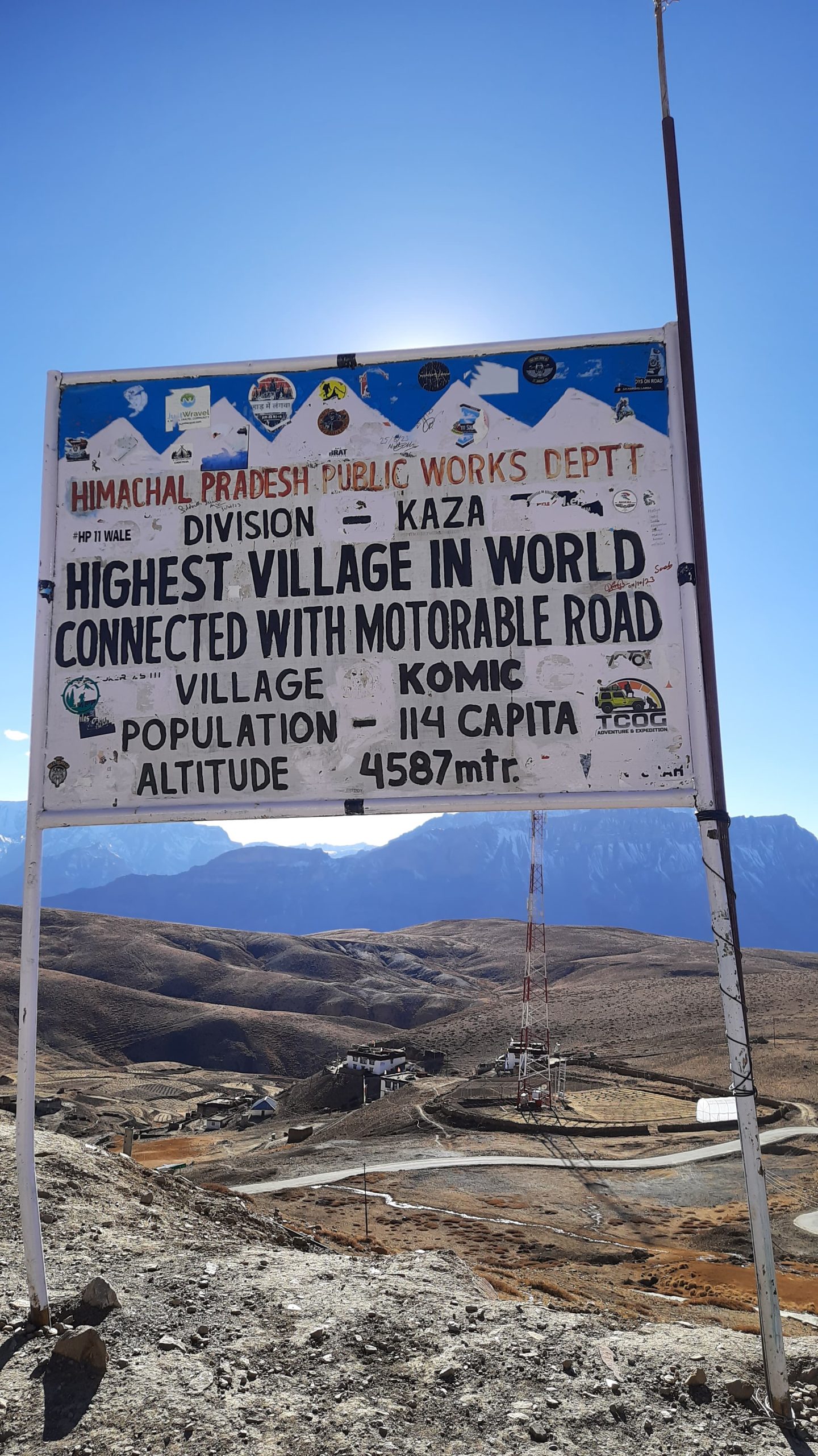 World's highest Village - Komic