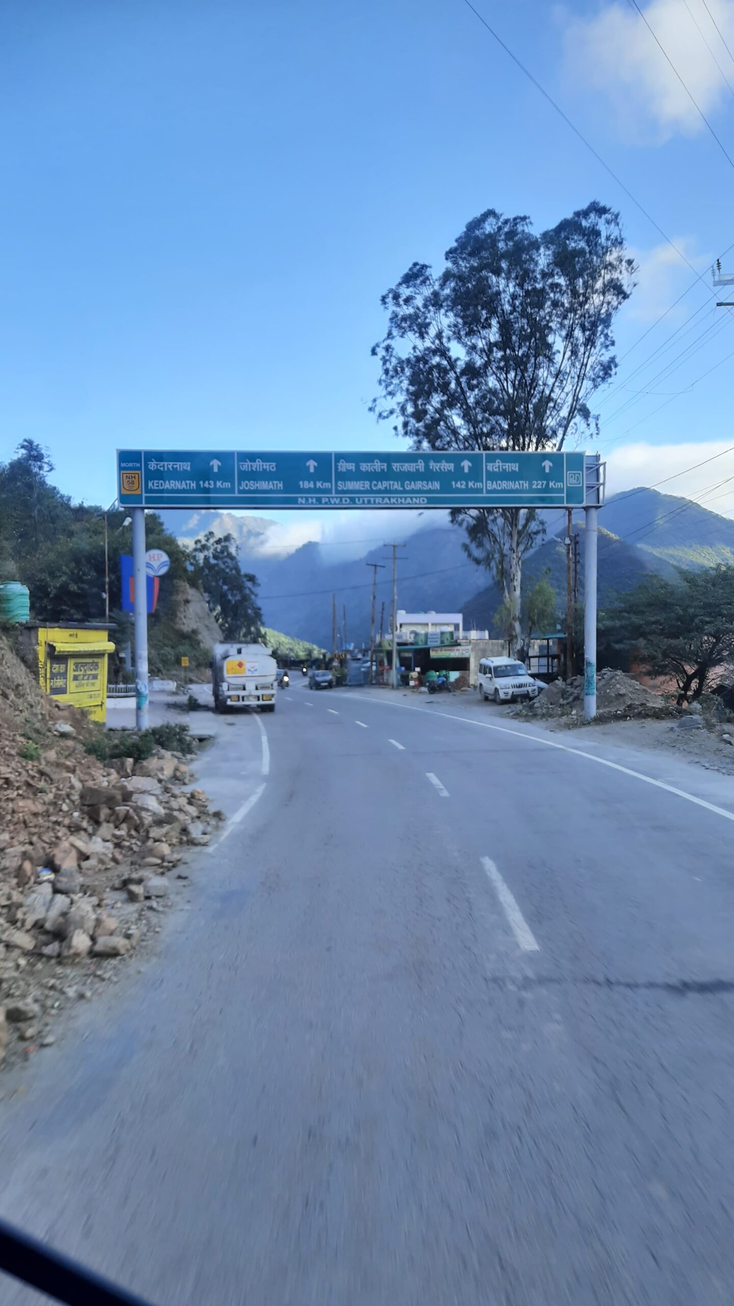 Road to Chardham