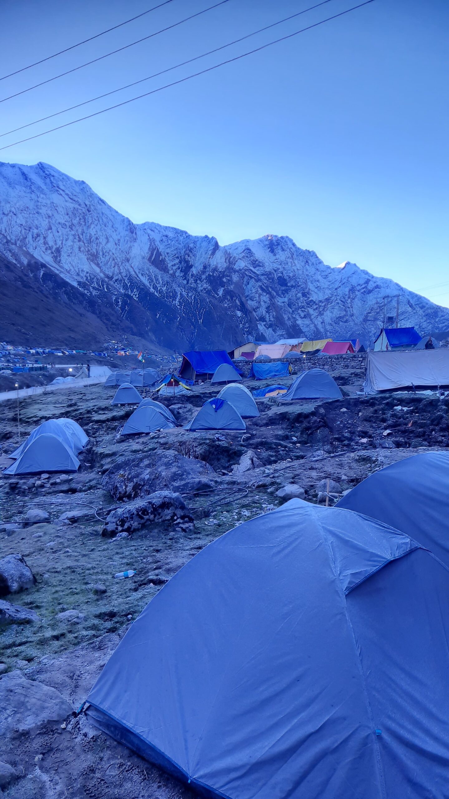 Camps near Kedarnath