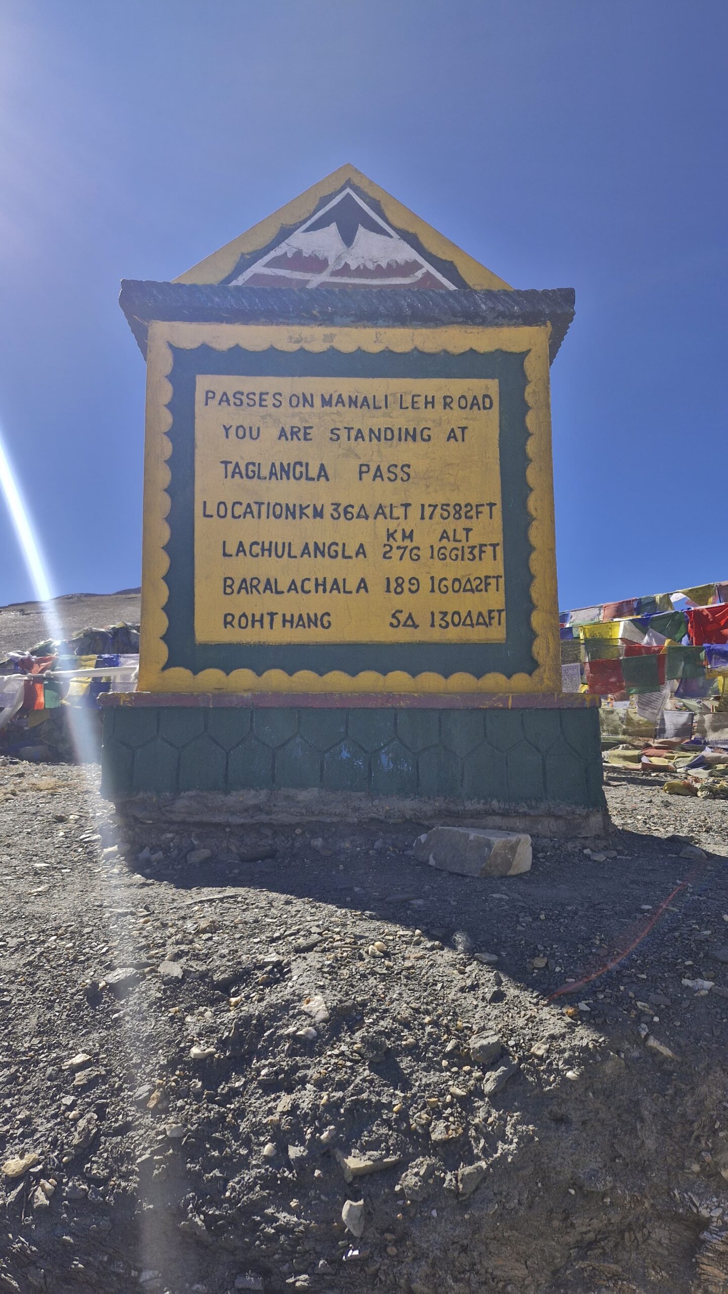 Mountain Passes of Manali Leh Road