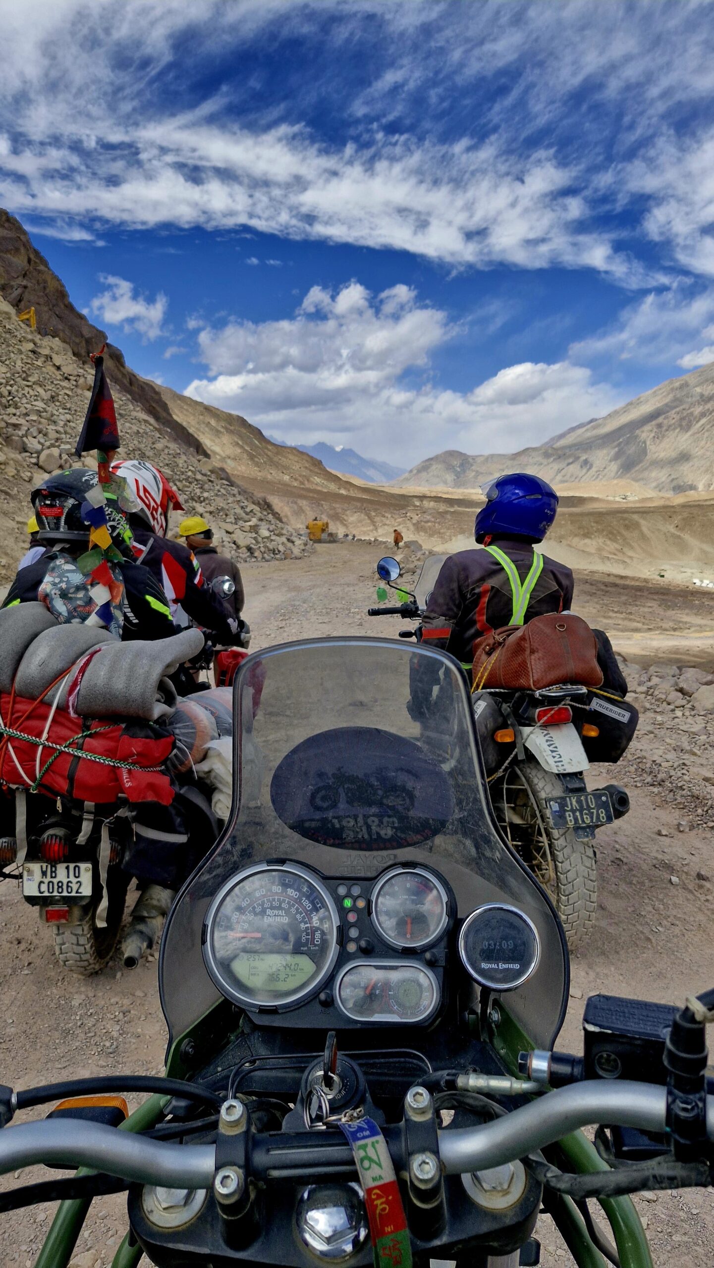 Traffic Jam in Ladakh