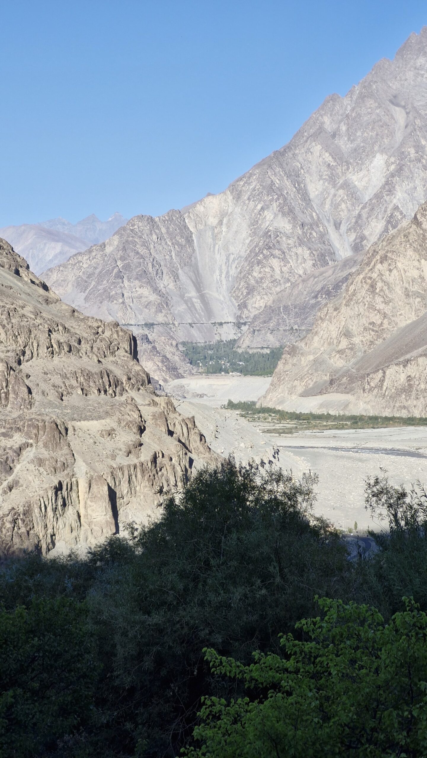 View of Pharnu Village, PoK