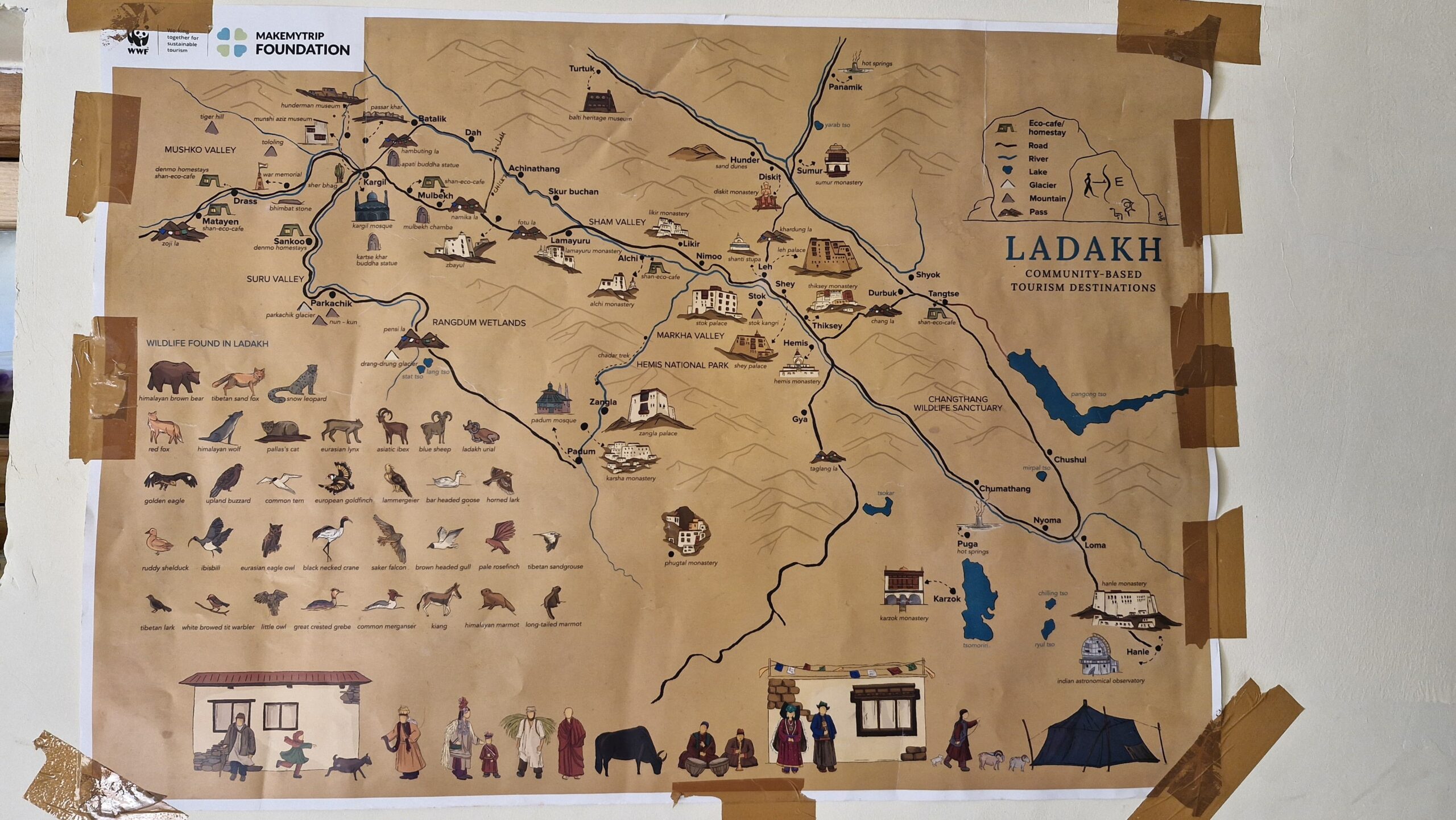 Ladakh map
